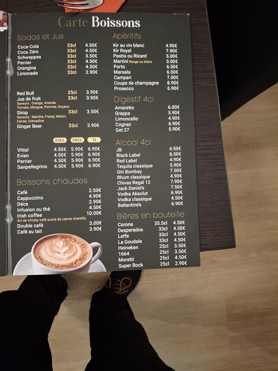 Le Bugatti menu 4