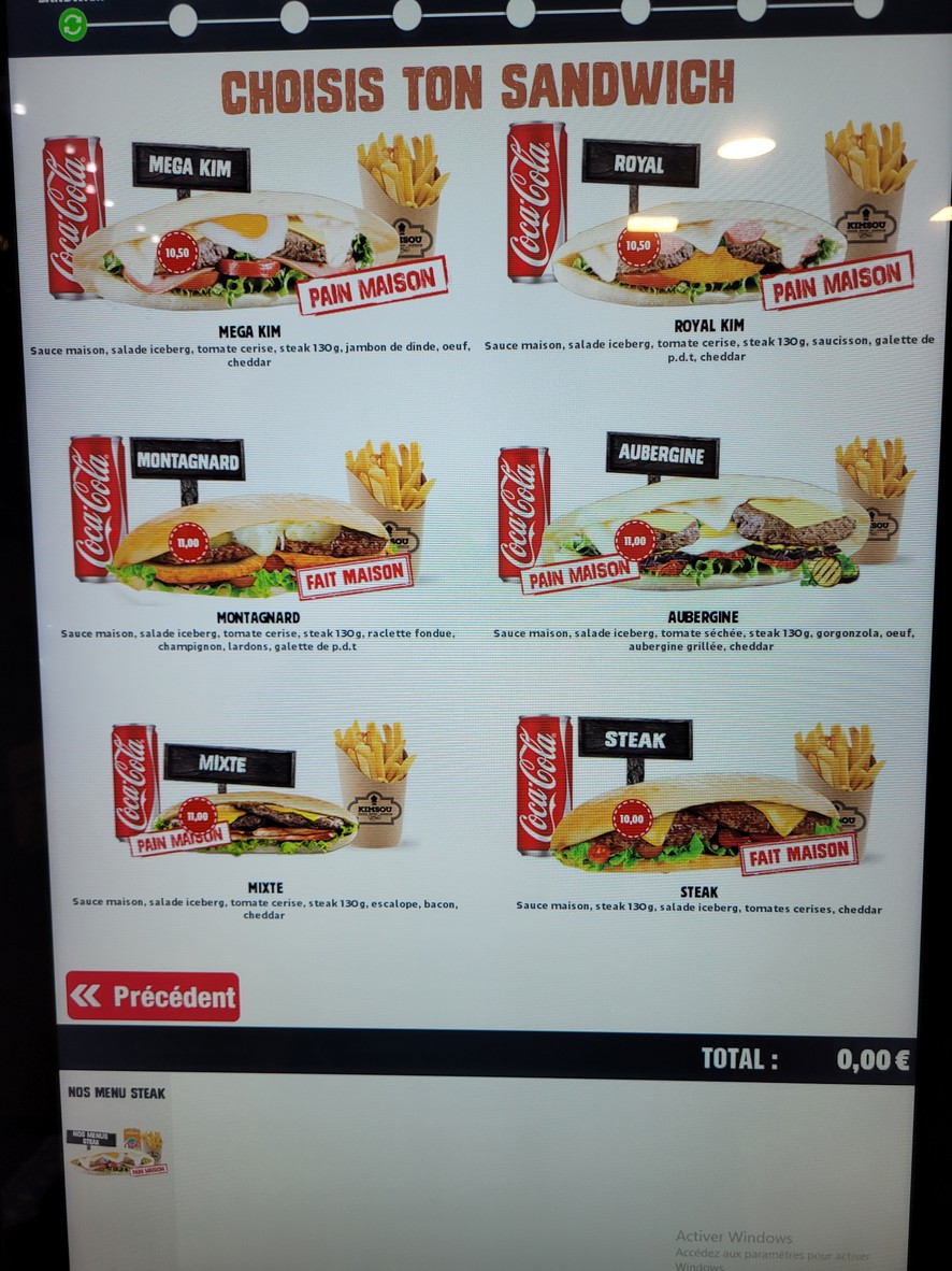 Kimsou menu 2