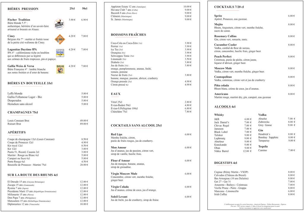 Café Le Papillon menu 6