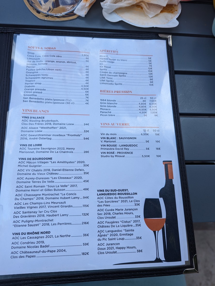 Fédération menu 2