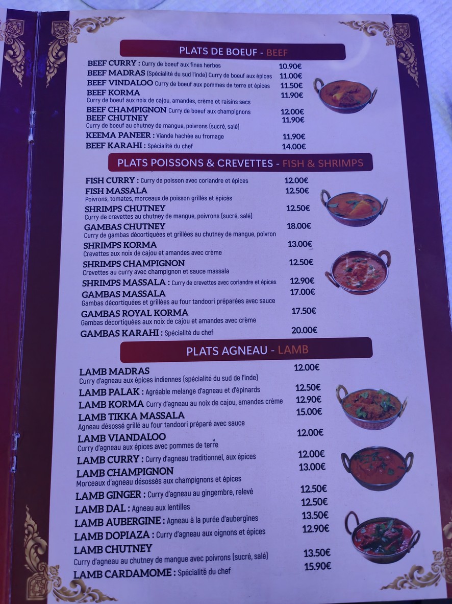 Cardamome Café menu 3