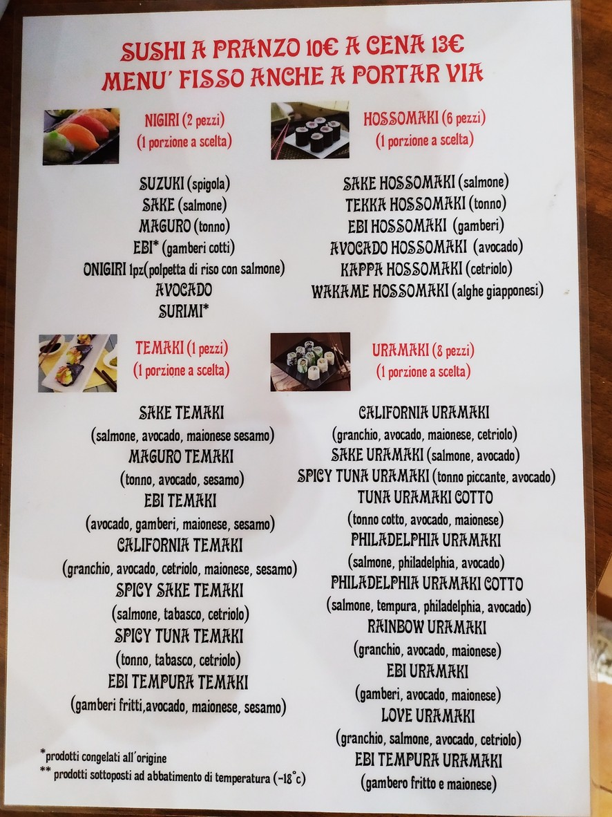 Ristorante Cinese Fantastico menu 4