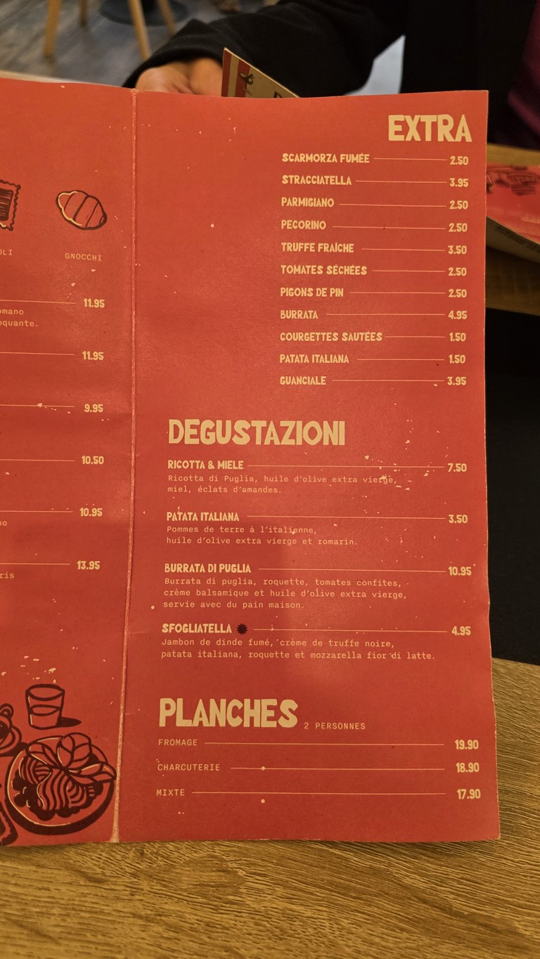 Titalia menu 2