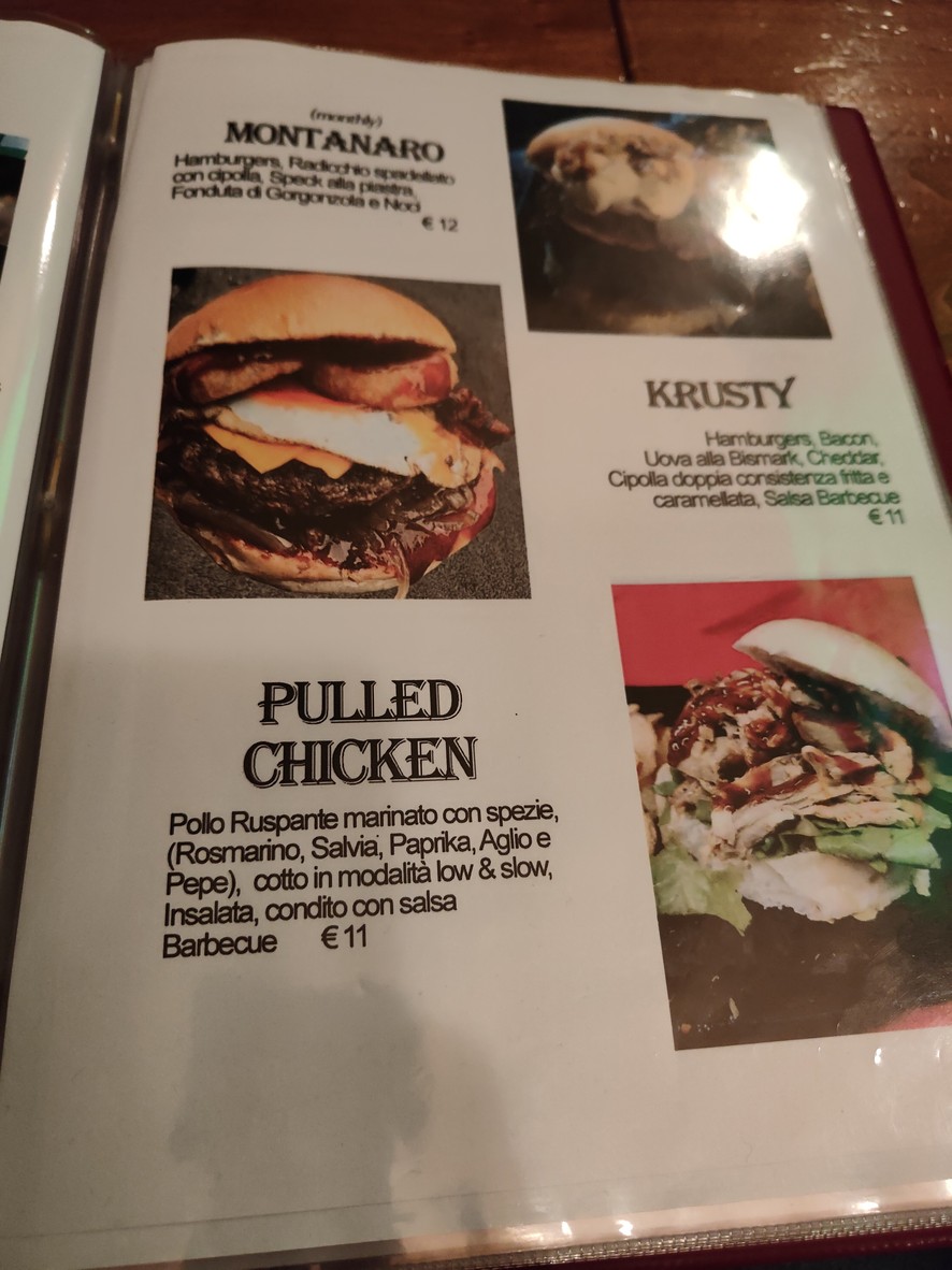 Gordon Bennett menu 3