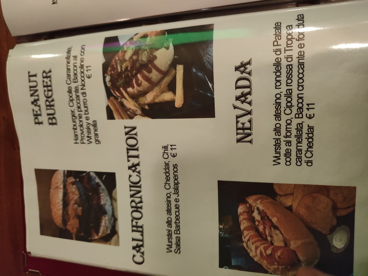 Gordon Bennett menu 4