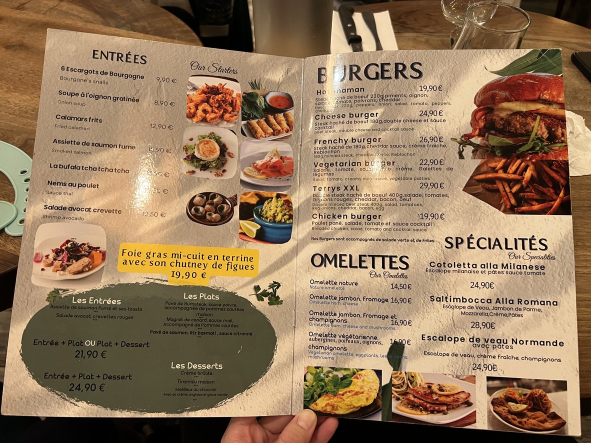 L'impératif menu 1
