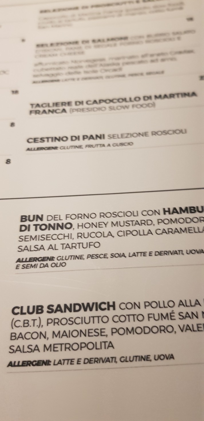 Metropolita menu 2