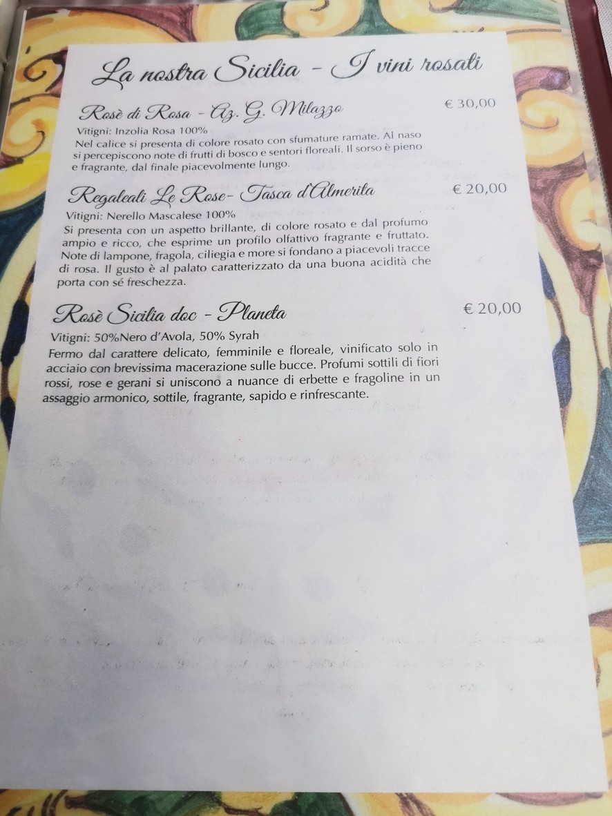L'Angolo di Sicilia menu 6