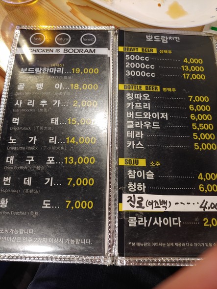Bodram Chicken Omokgyo Branch