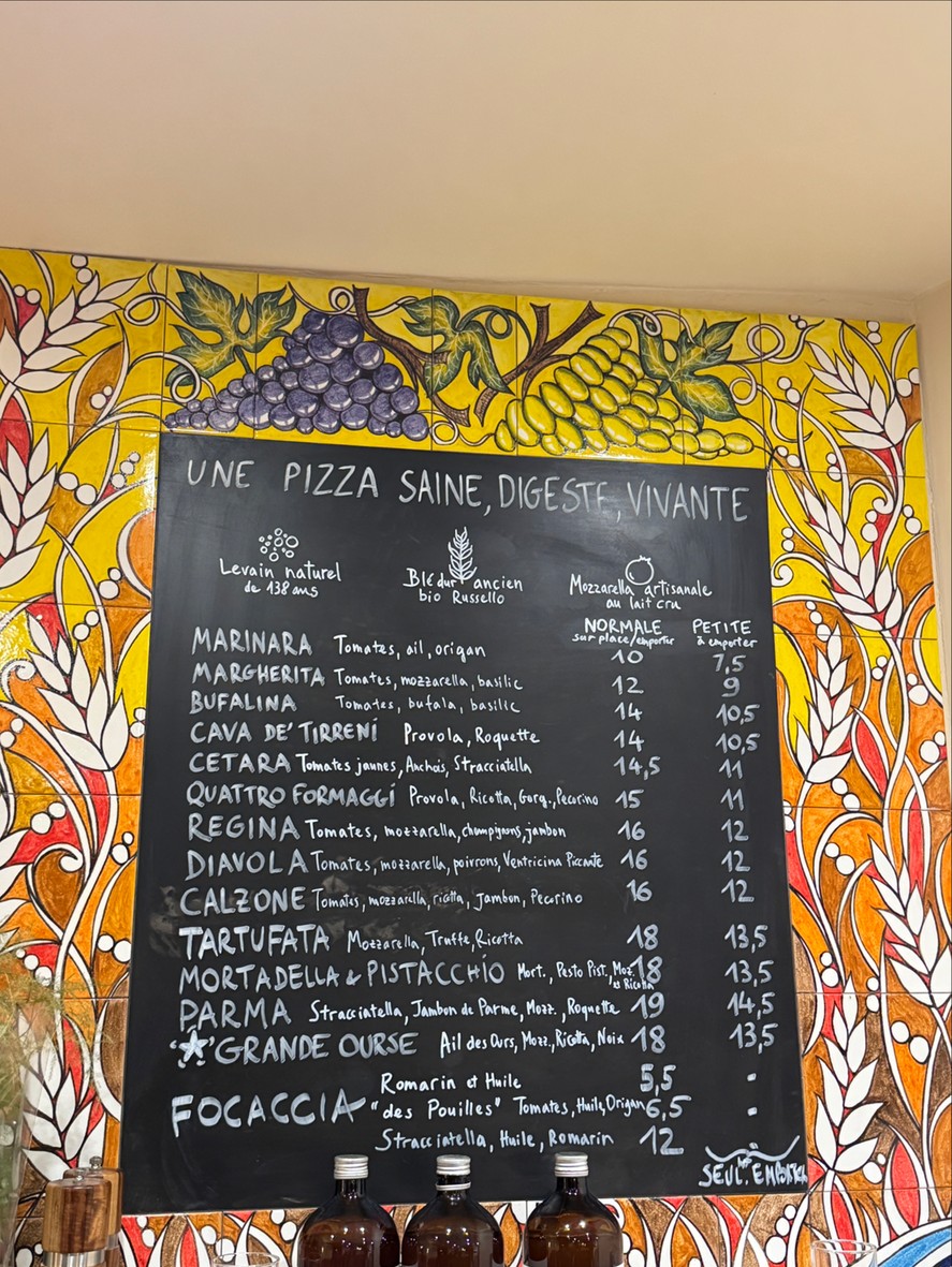 Pizza Viva - Pane Vivo menu 2