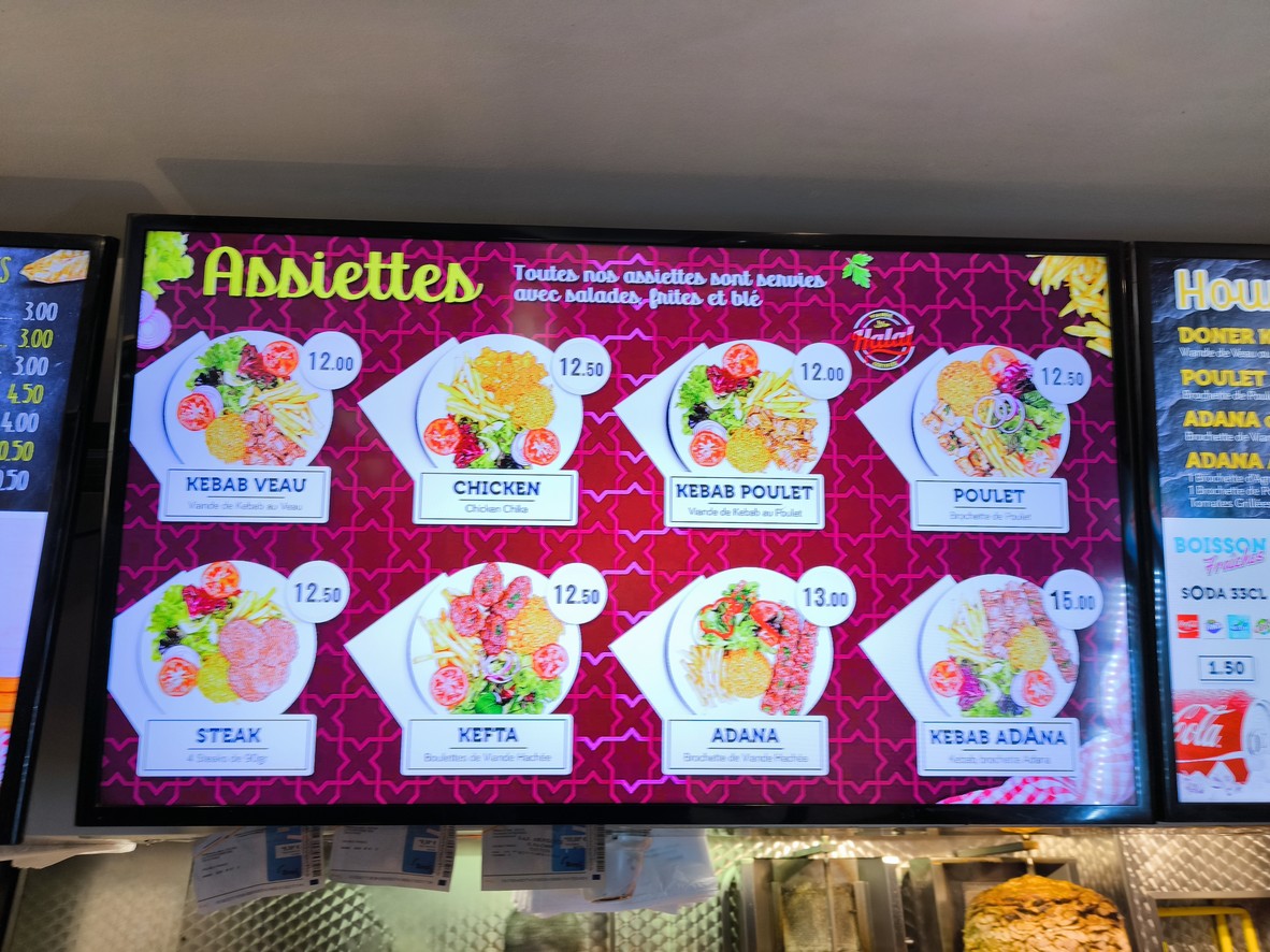 Buffet Dost menu 3