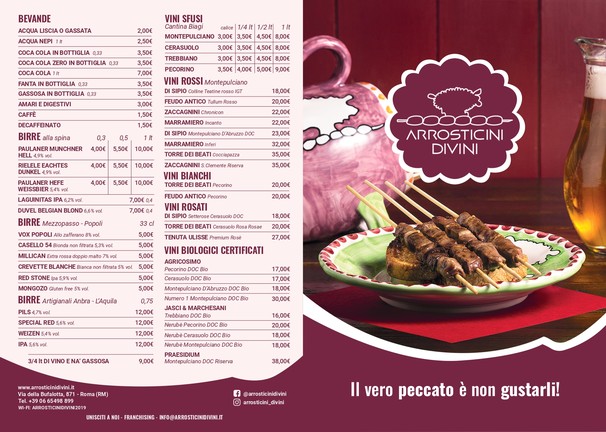 Arrosticini Divini Bufalotta