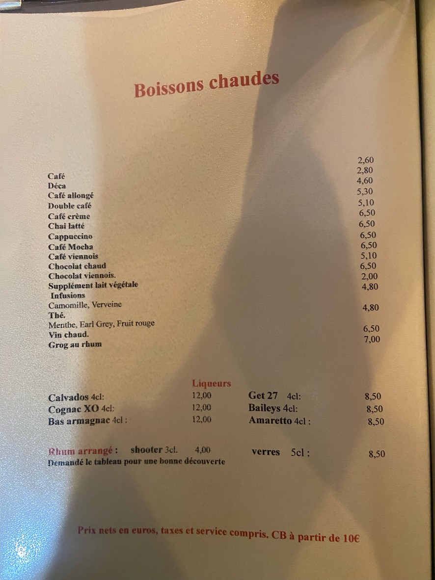 L'Annexe menu 7