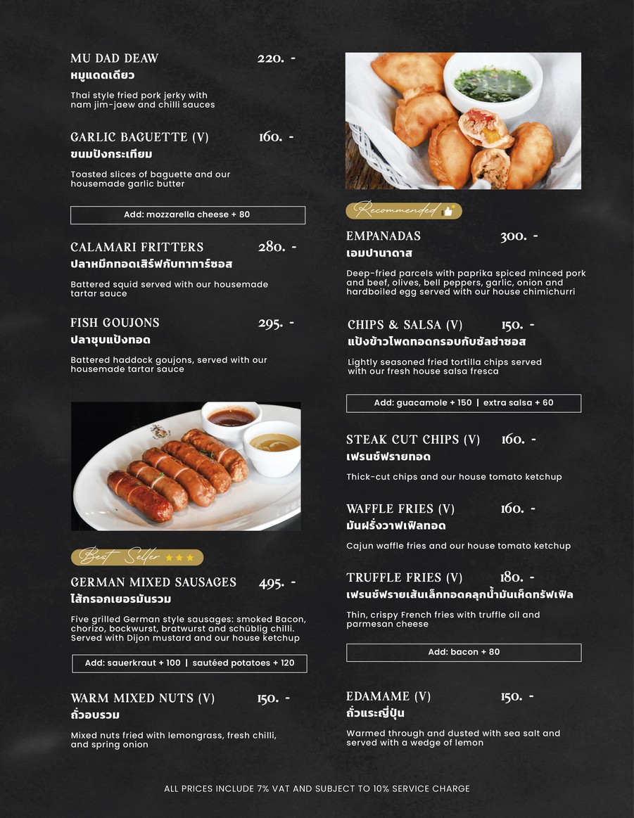 The Londoner Brew Pub (Official) menu 5