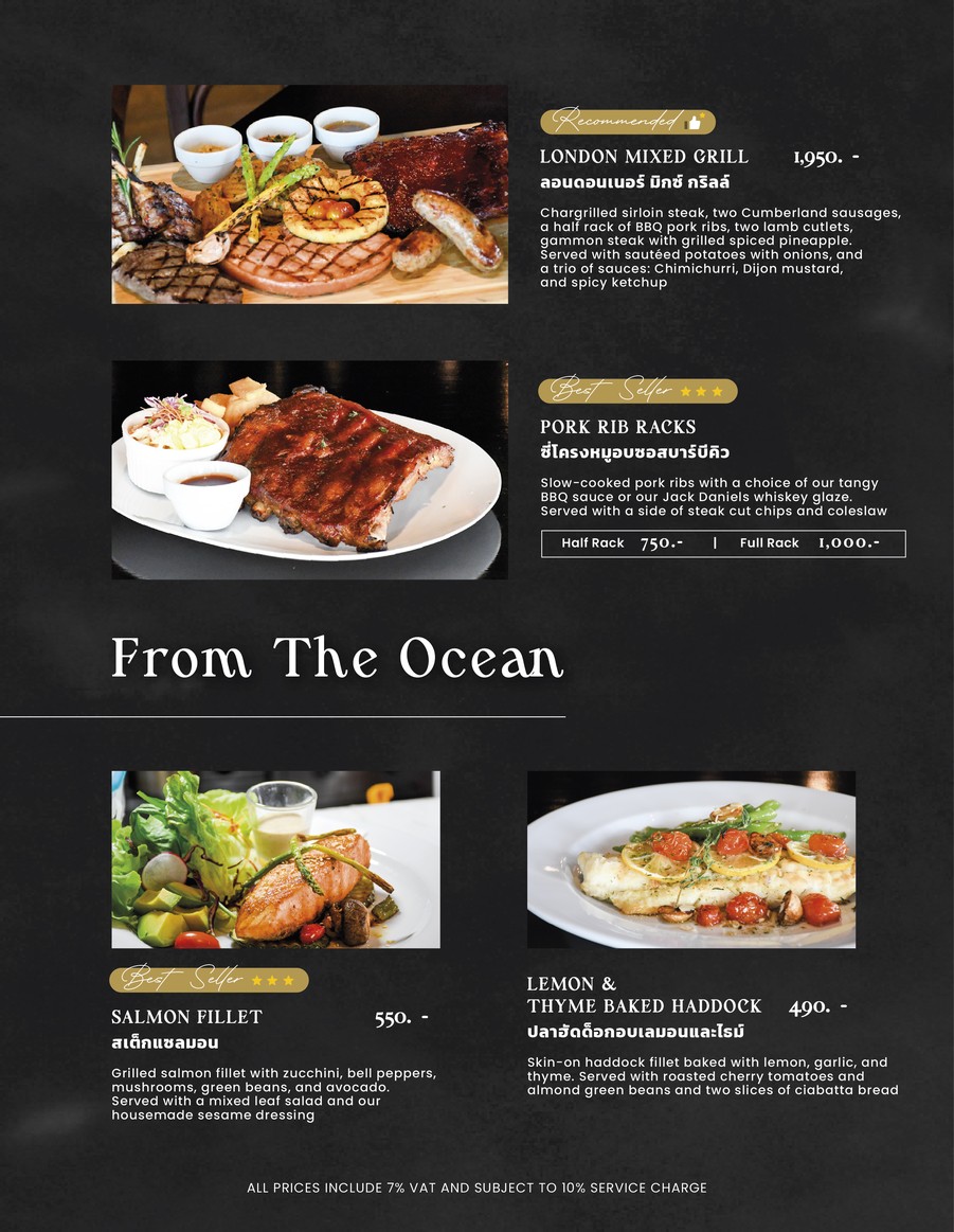 The Londoner Brew Pub (Official) menu 6