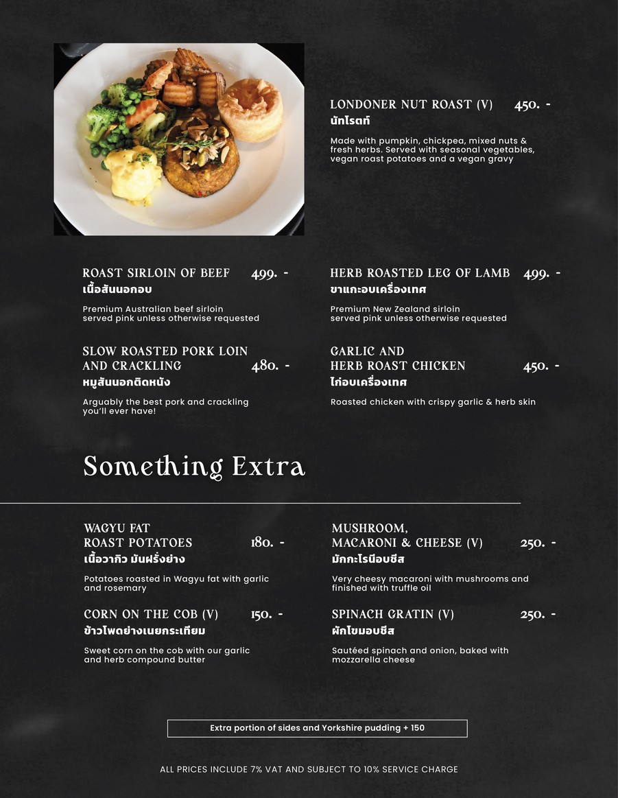 The Londoner Brew Pub (Official) menu 7