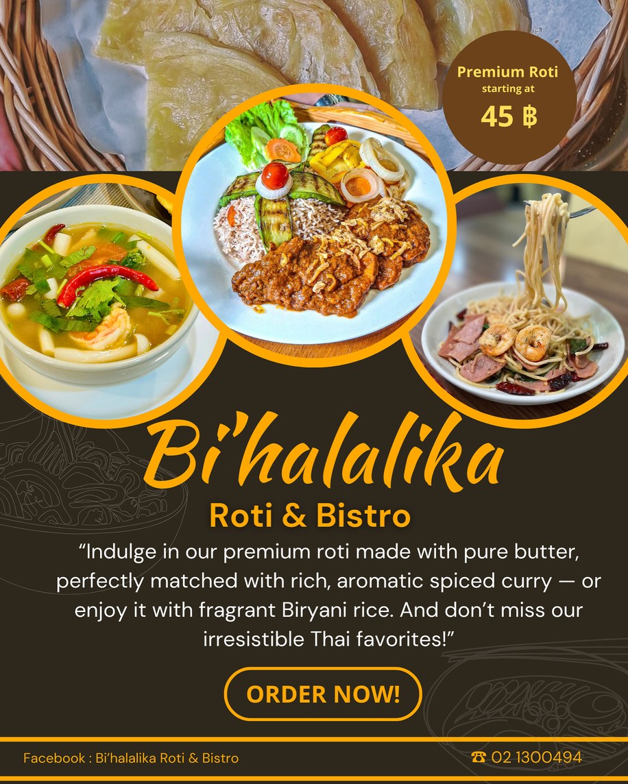 Bi'halalika​ Roti​ &​ Bistro menu 1