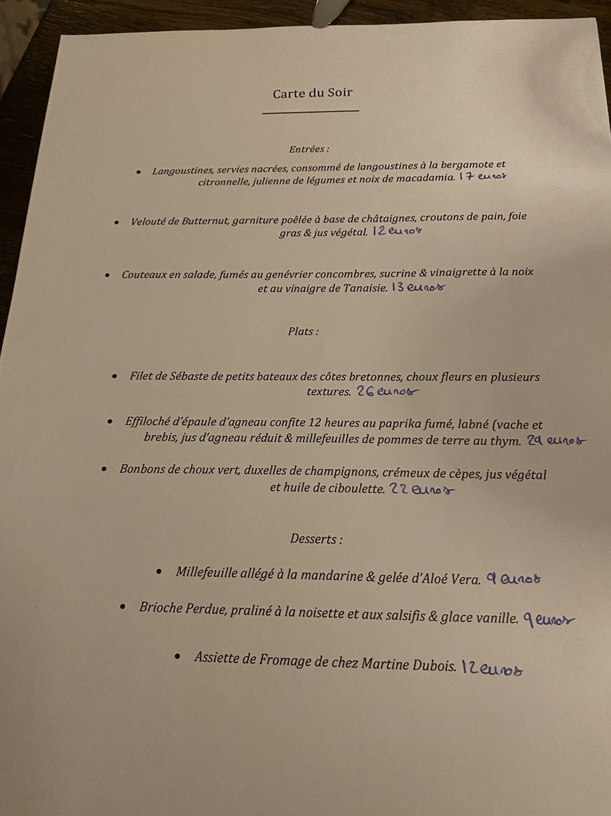 Pêche menu 2