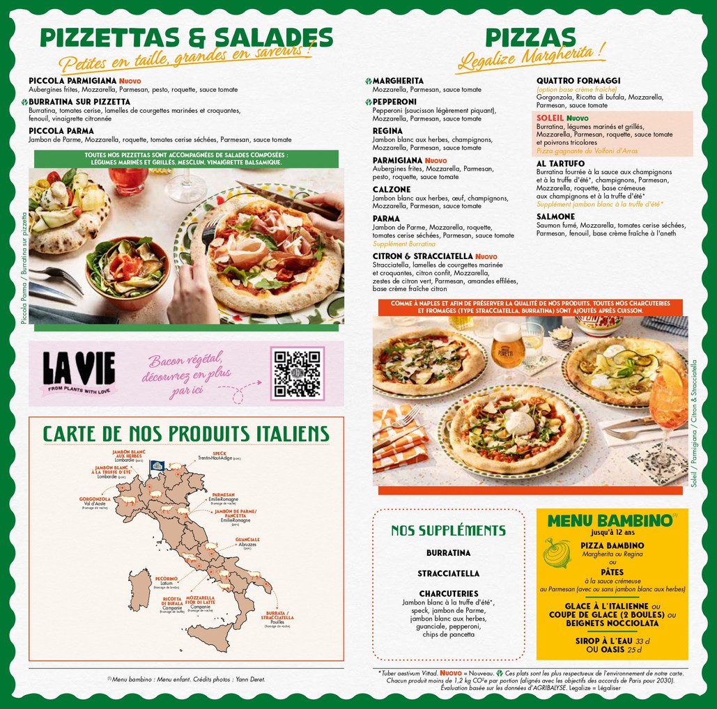 Volfoni Boulogne-Billancourt menu 3