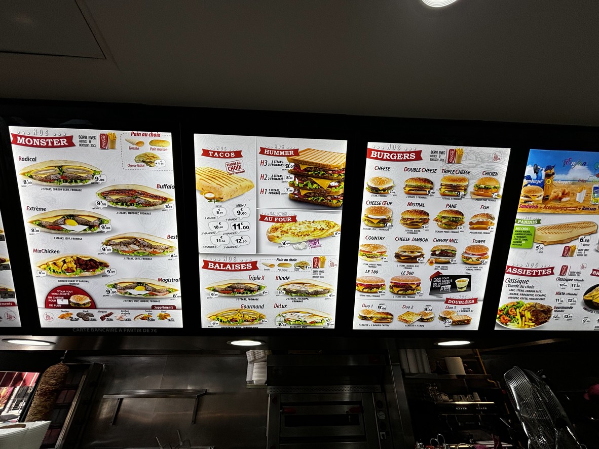 La Source menu 2