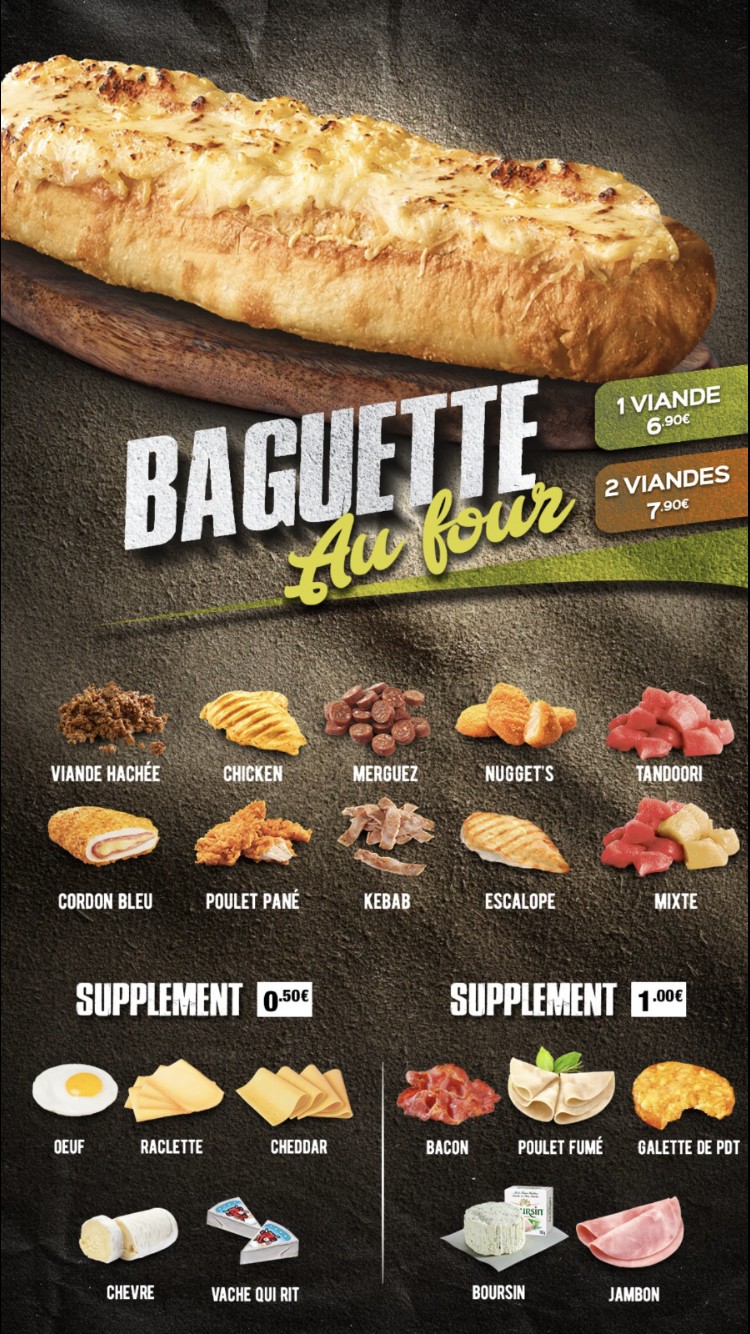 Le Mistral Bobigny menu 3