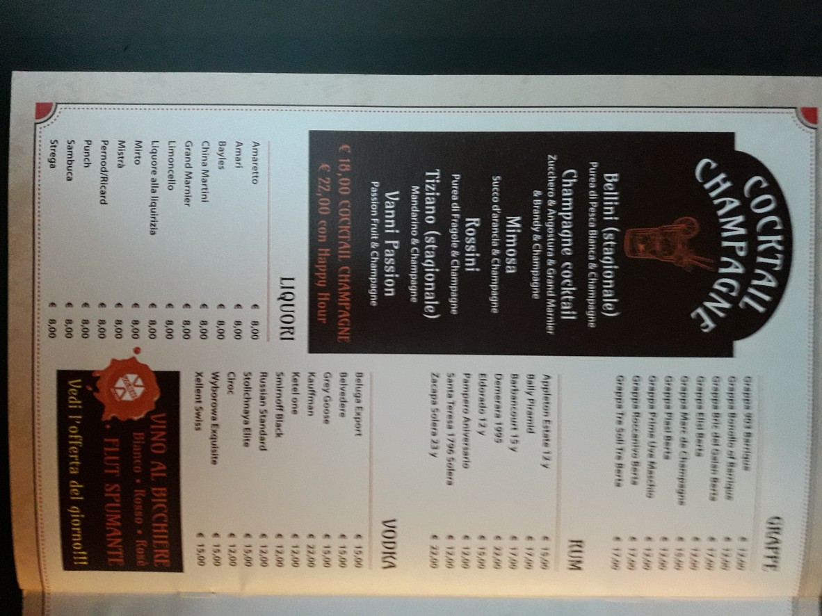 Vanni menu 5