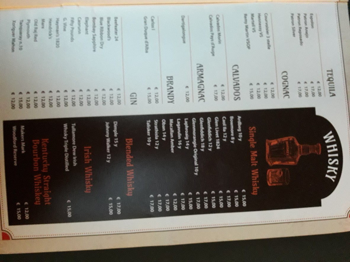 Vanni menu 6