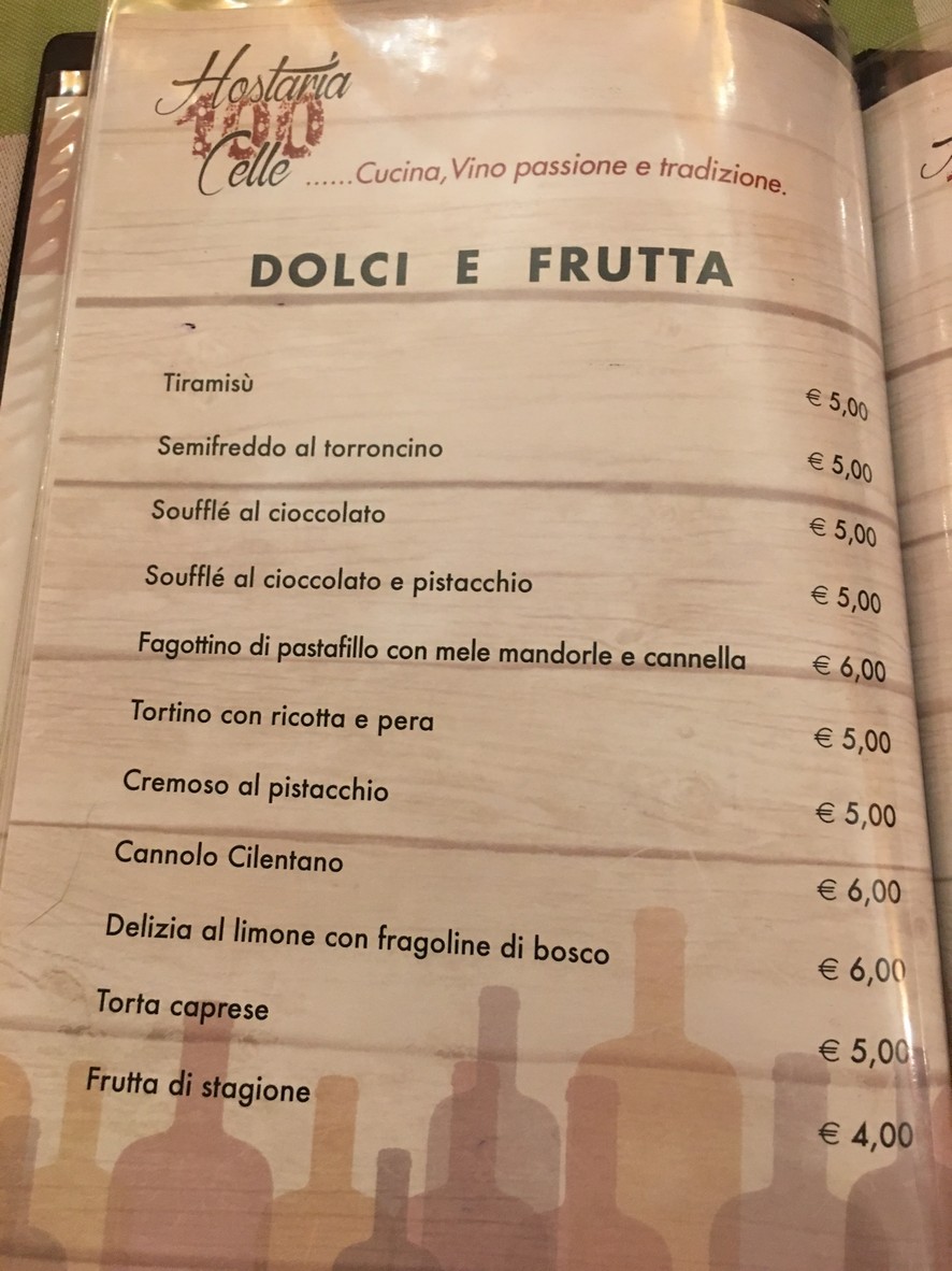 Hostaria 100Celle Ristorante di Quartiere a Centocelle menu 4