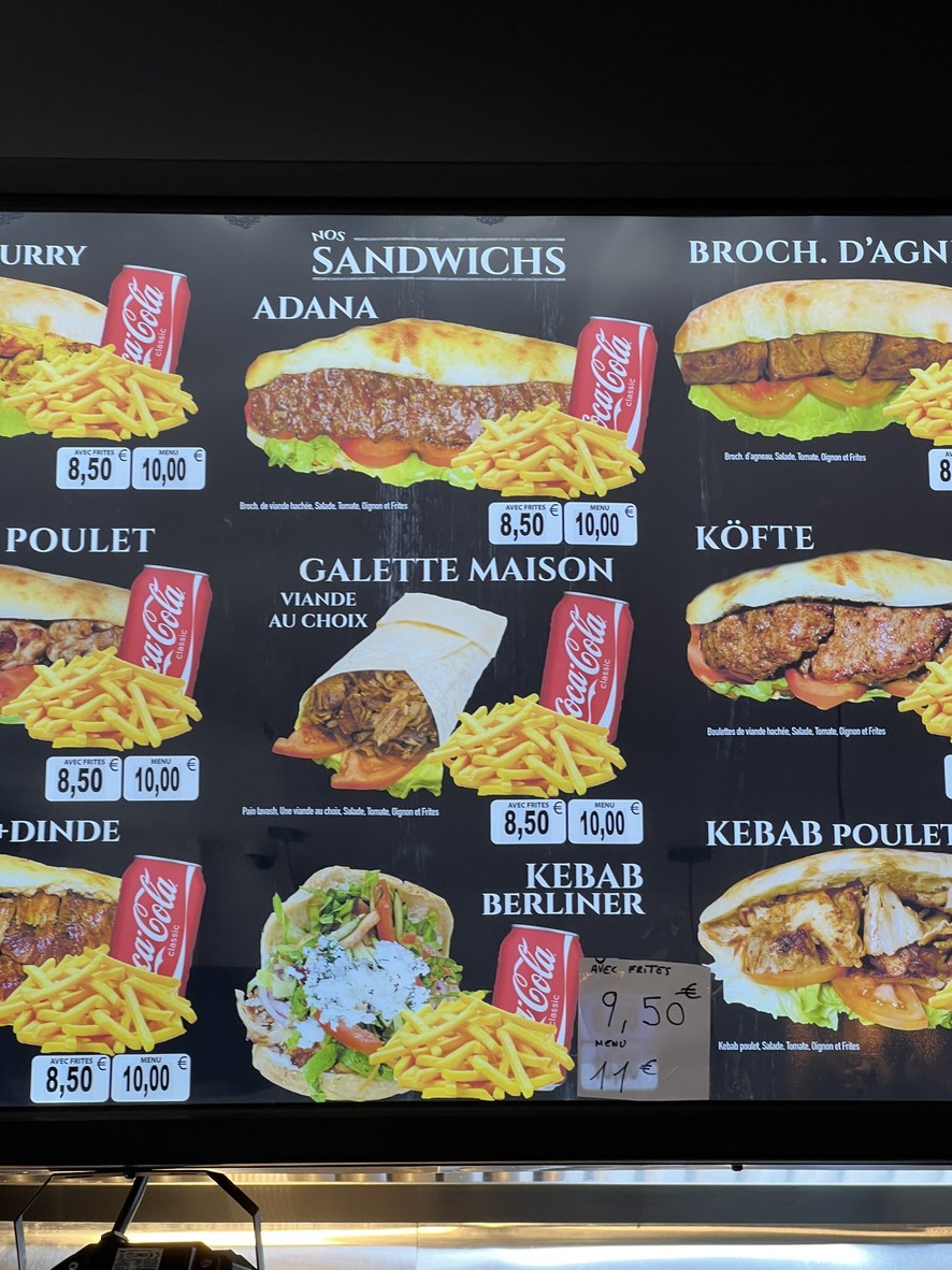 DÖNER HOUSE menu 1
