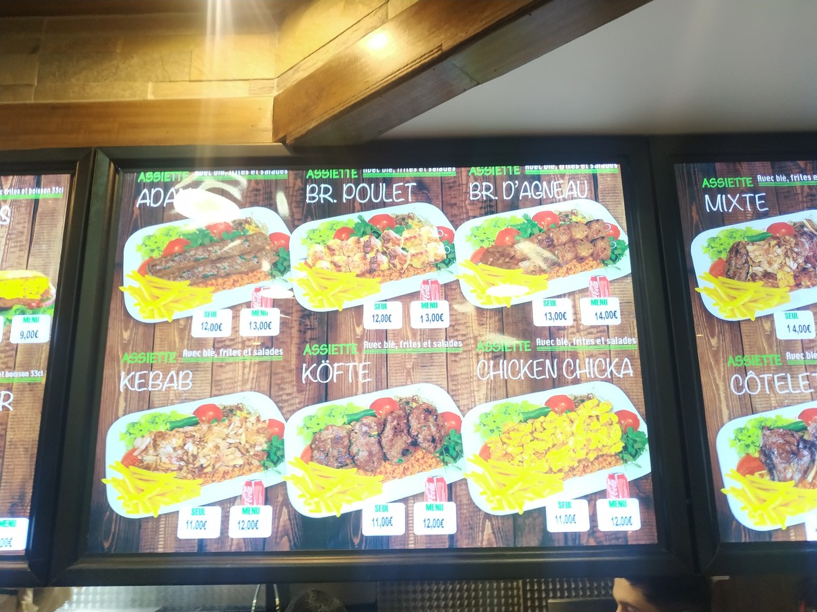 Restaurant Cagri menu 1