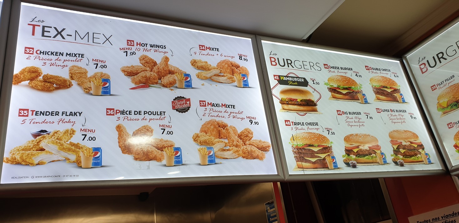 Chicken Hawai Ivry-Sur-Seine menu 3