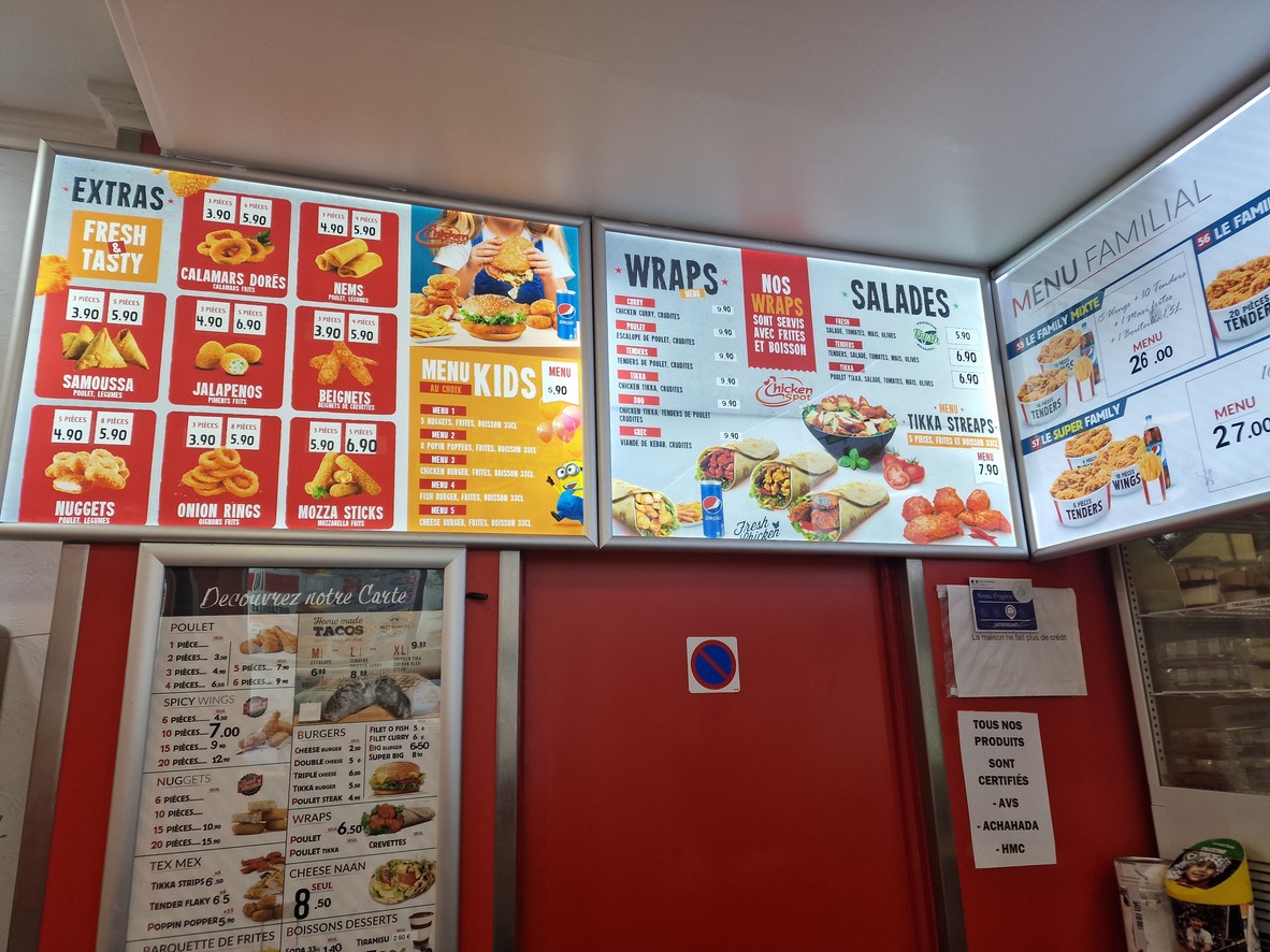 Chicken Hawai Ivry-Sur-Seine menu 4