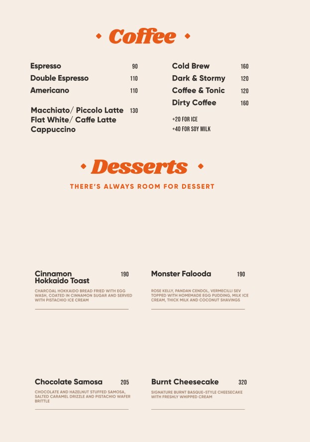 Rangoon Tea House Bangkok menu 4