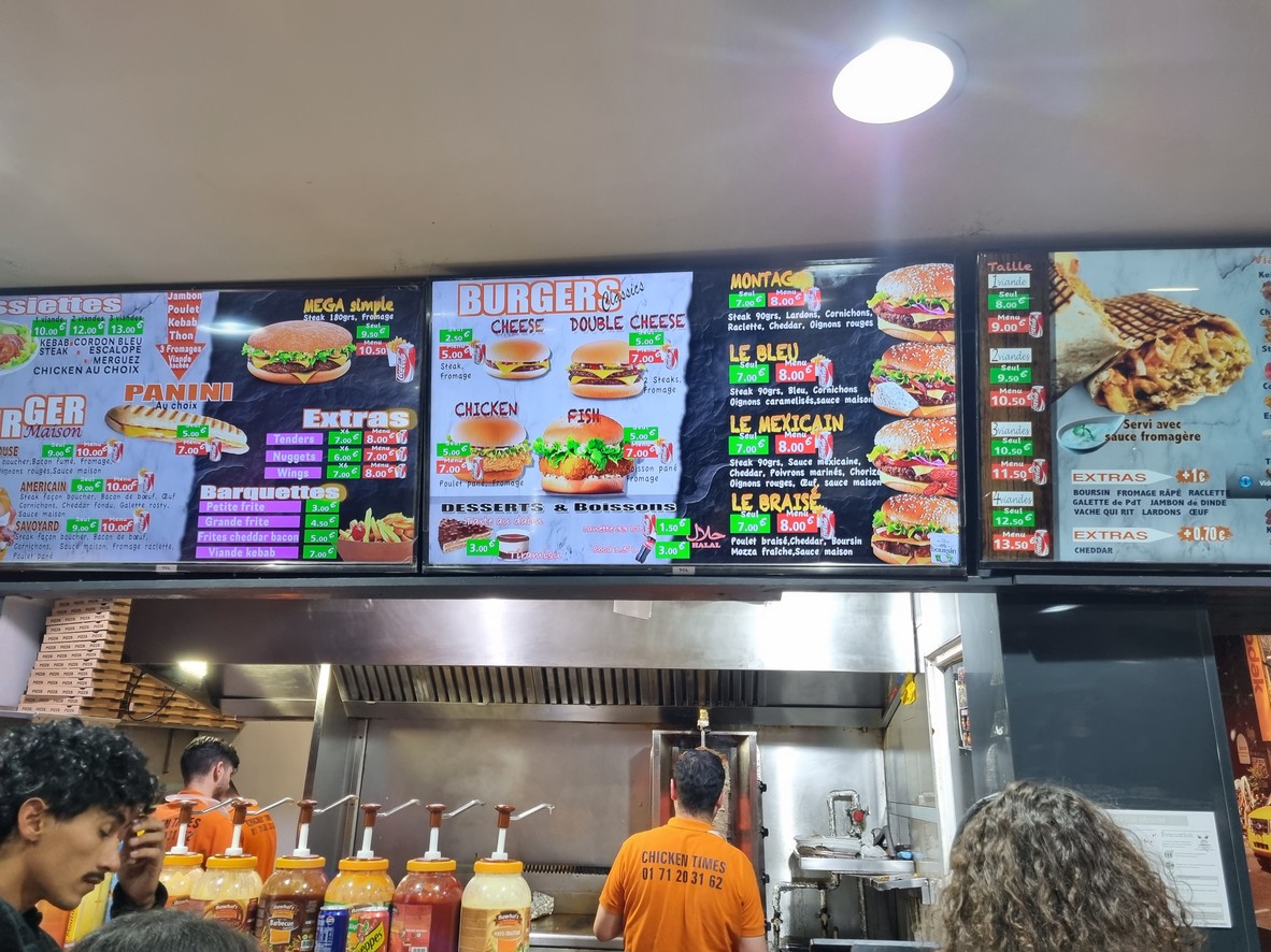 Chicken Times menu 2