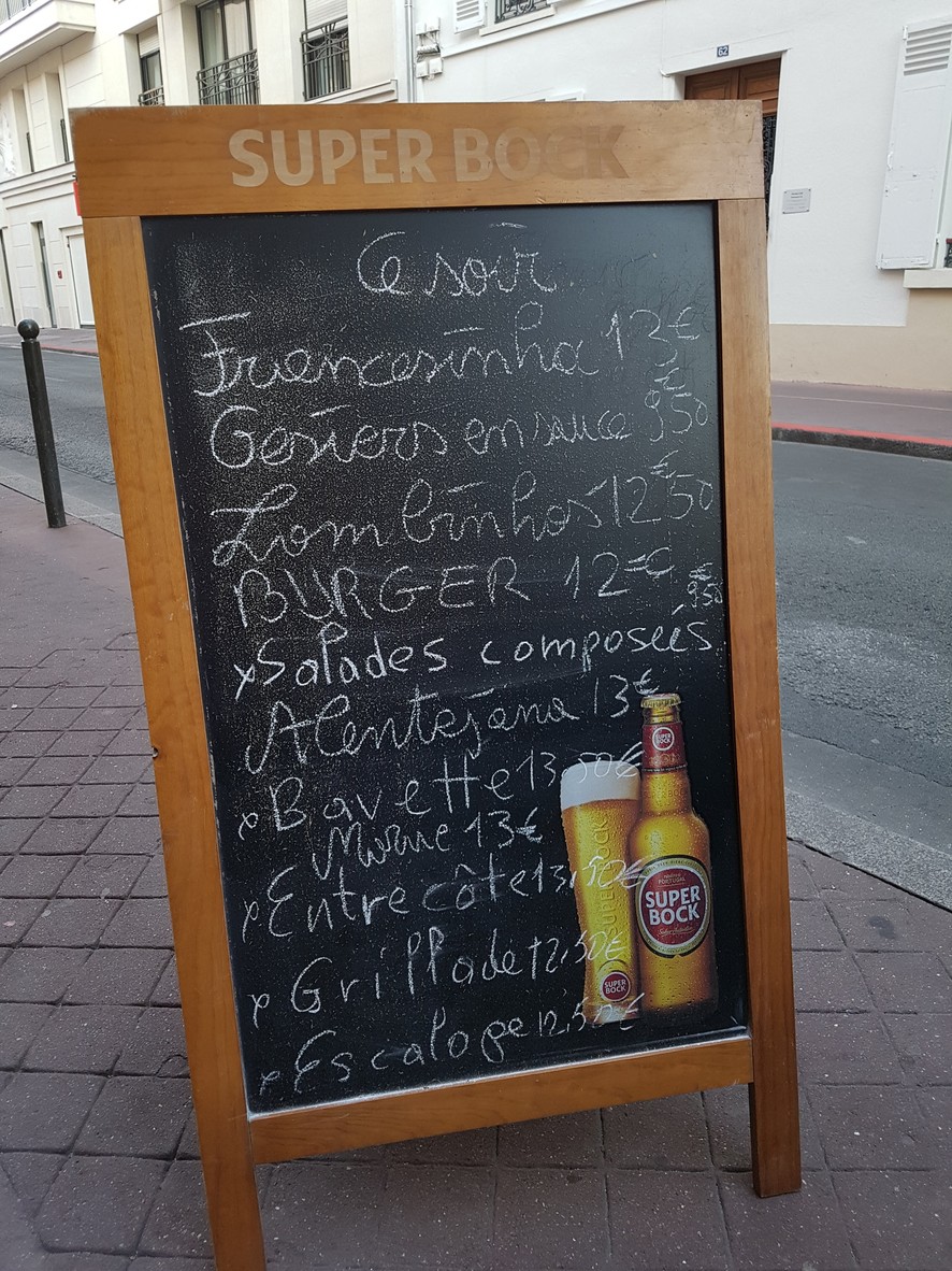 Le Petit à Petit menu 1