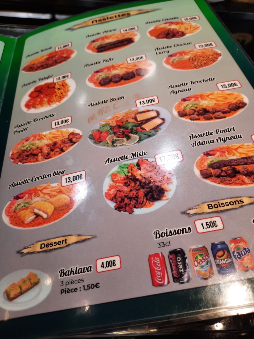Deniz Restaurant menu 2