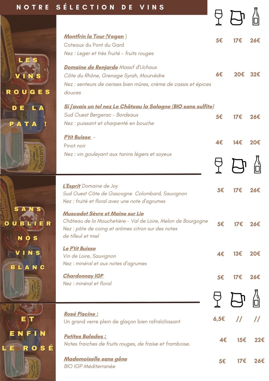 Patakrep - La cantine Bretonne menu 4