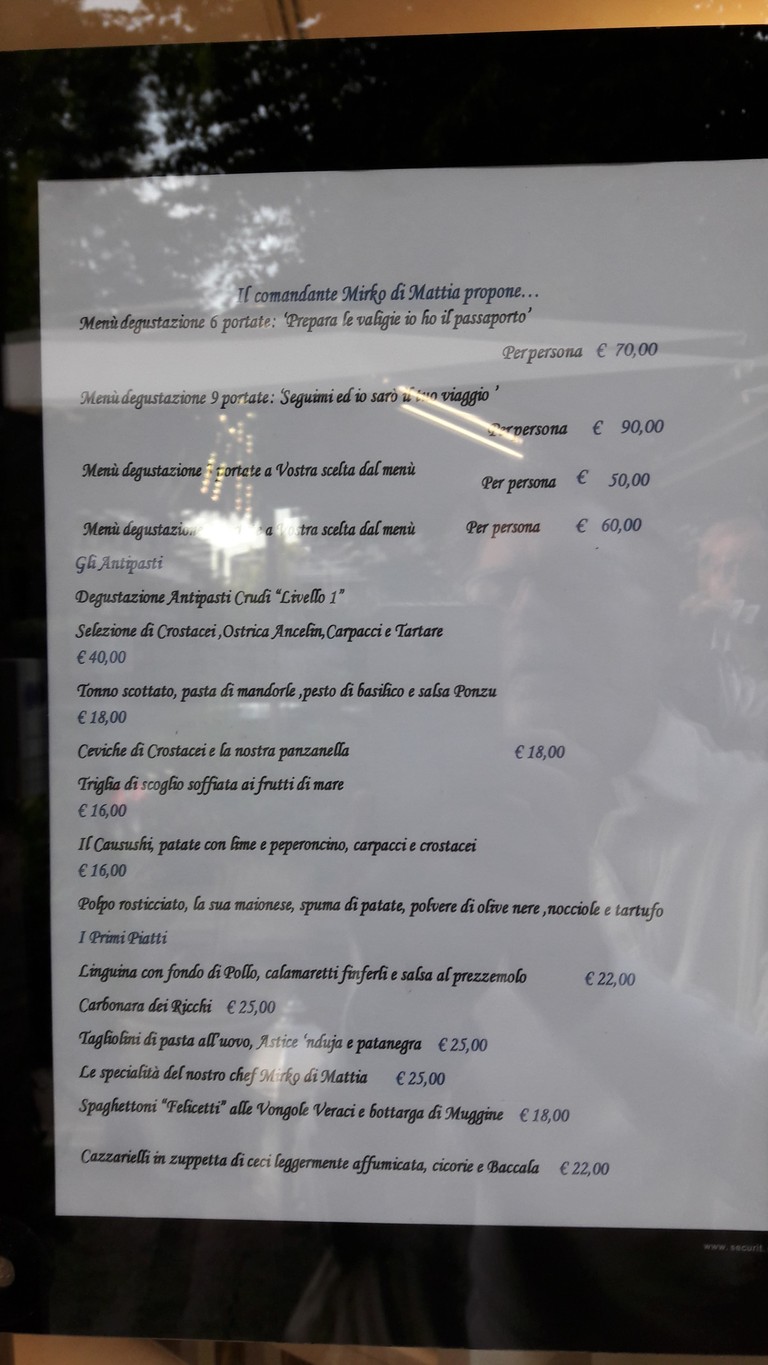 Ottavo Colle - Bistrot con Cucina menu 1