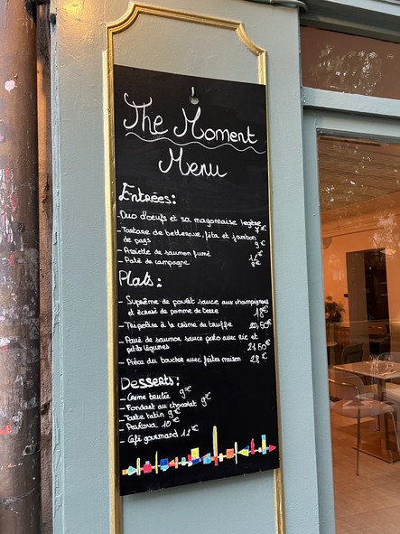 The moment restaurant