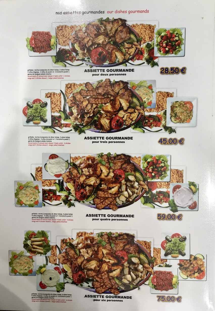 Restaurant ZERIN menu 5