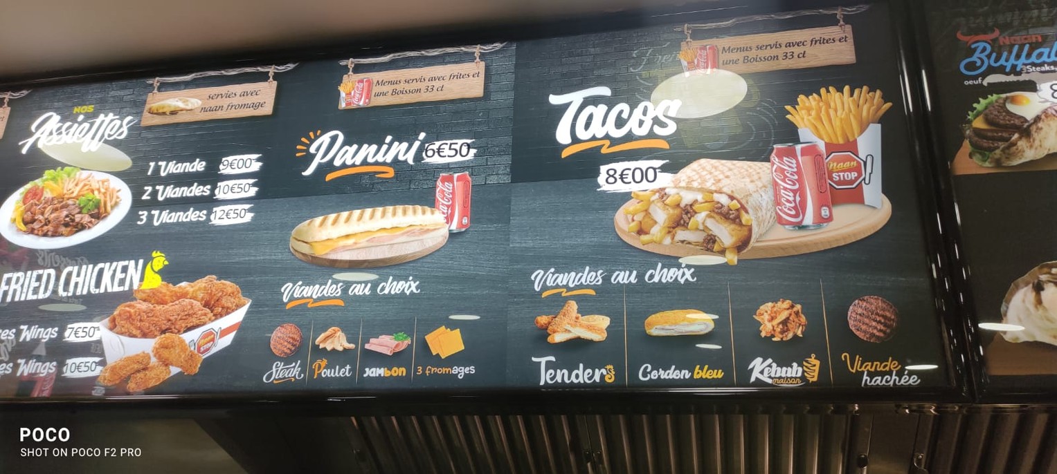 Naan Stop menu 3
