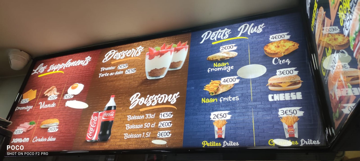 Naan Stop menu 4