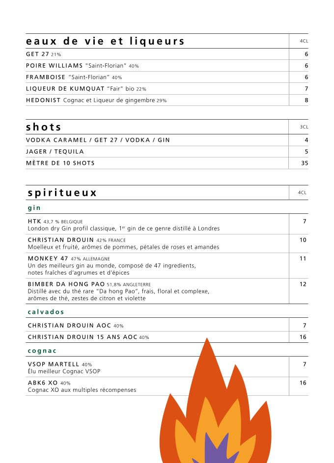NANA Bistro Thaï menu 3