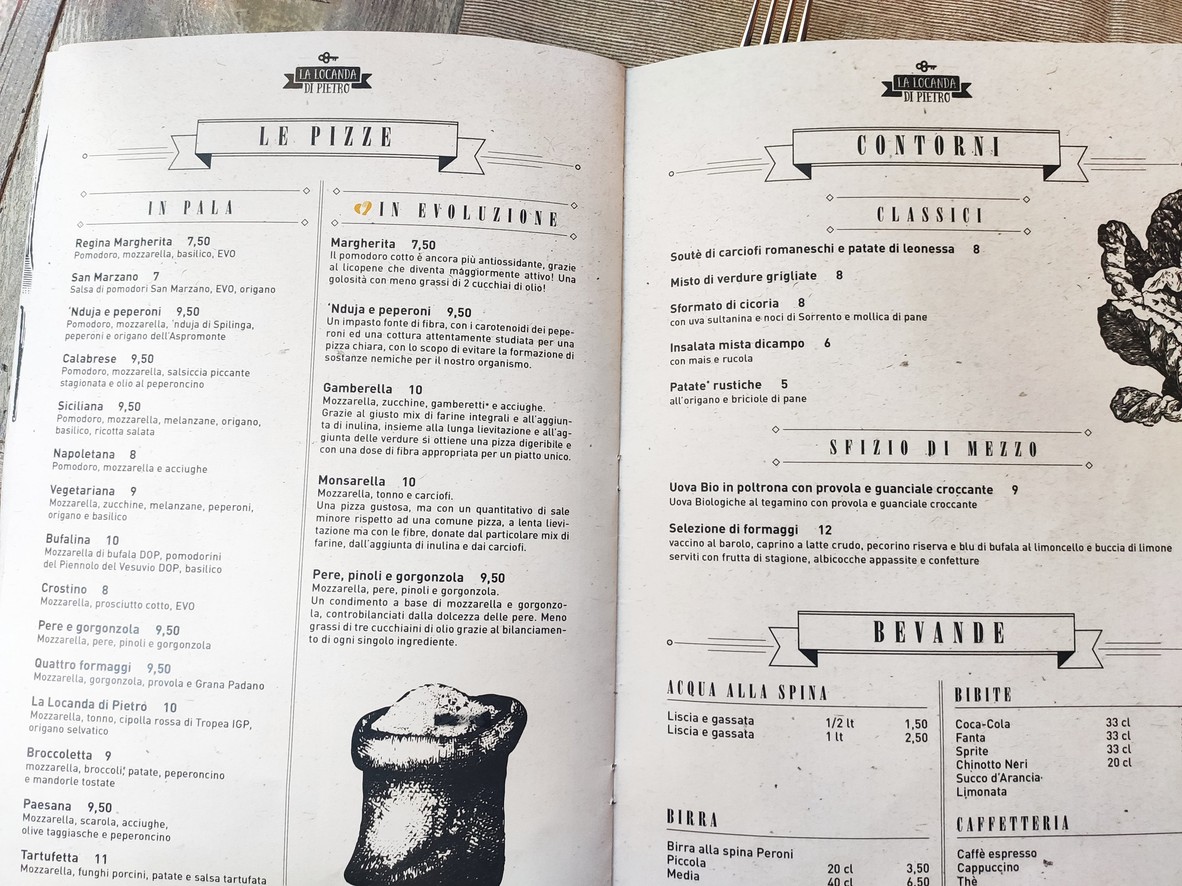 La Locanda di Pietro menu 3