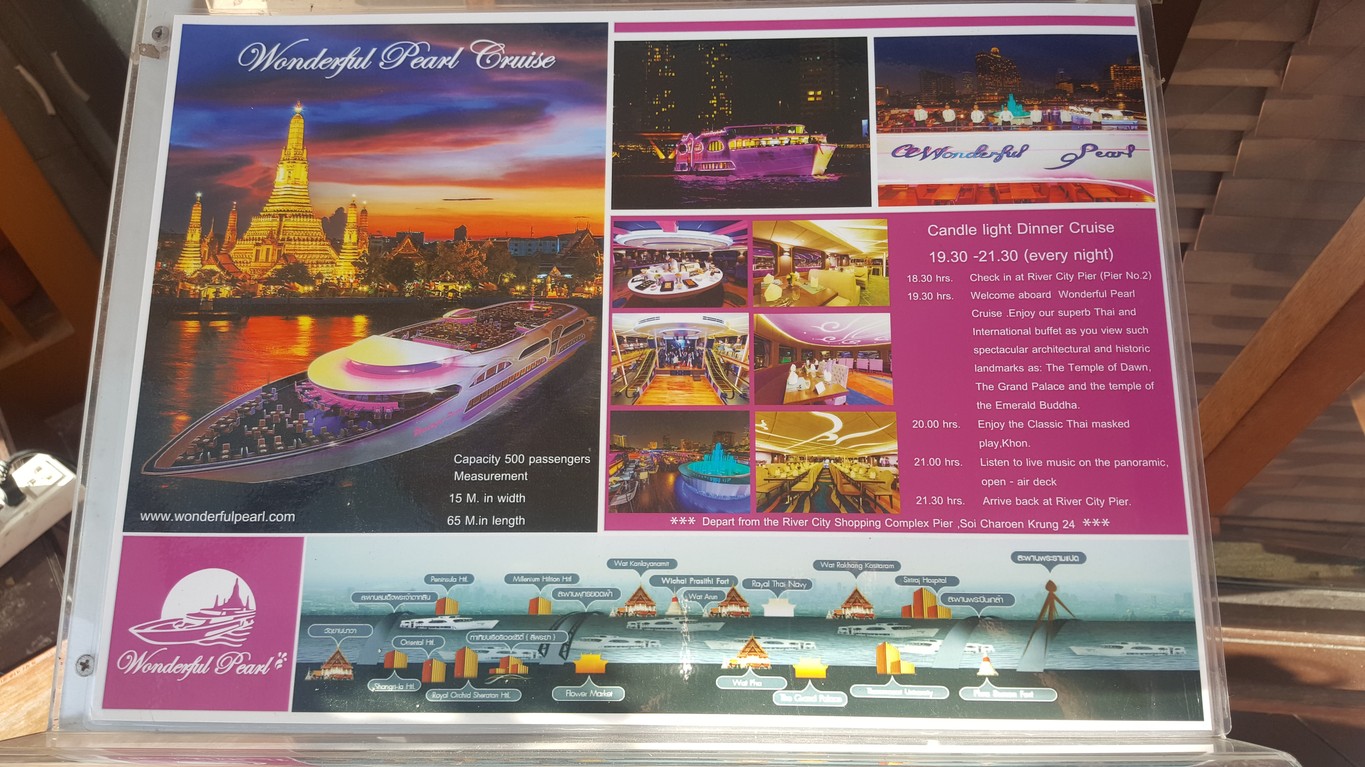 Grand Pearl Cruise menu 1