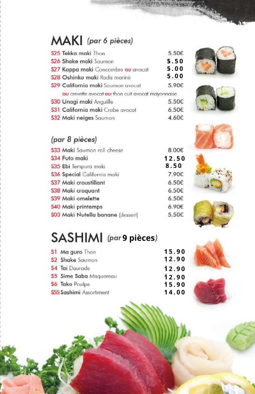 Ramen Fujiyama menu 3