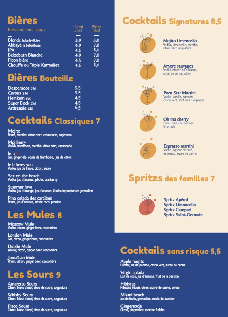 Les nouveaux sauvages pl réunion menu 2