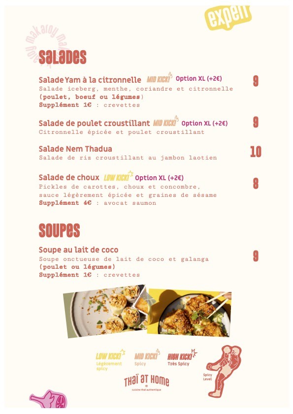 Thai At Home Commerce menu 2