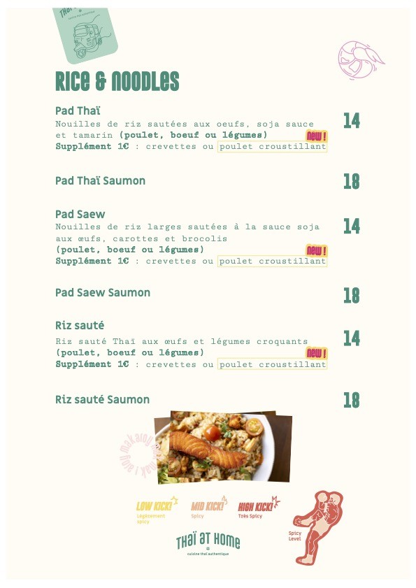 Thai At Home Commerce menu 4