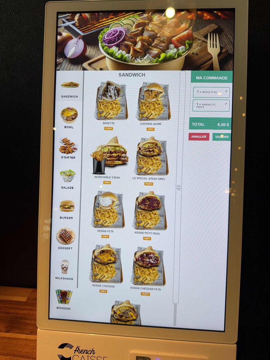 Petit veau rosny menu 3